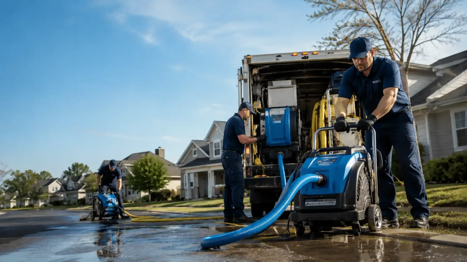 Flood Damage Cleanup in Santo Domingo Pueblo, NM